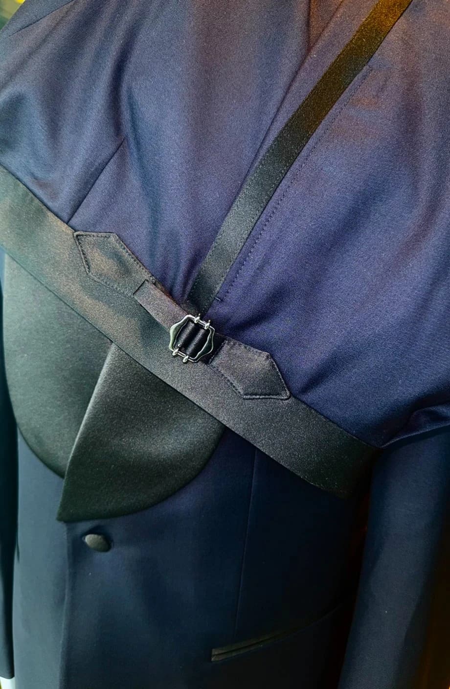 Marineblå Smoking detalj