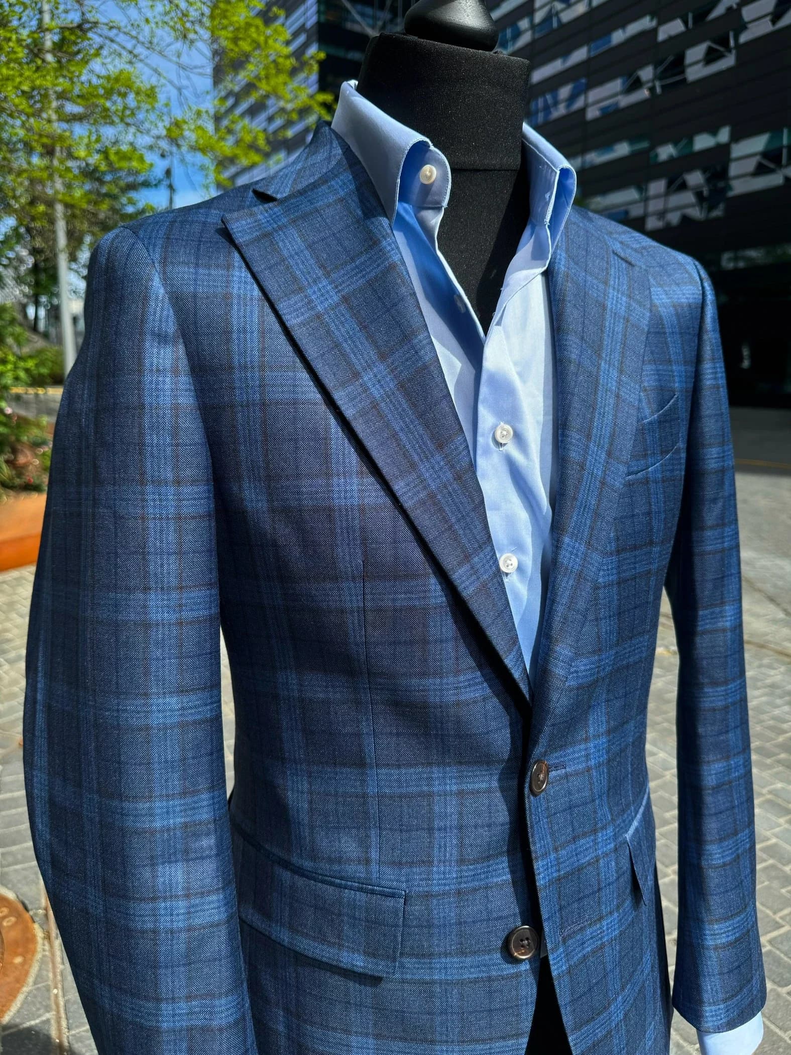 Blue & Black Sheffield Front