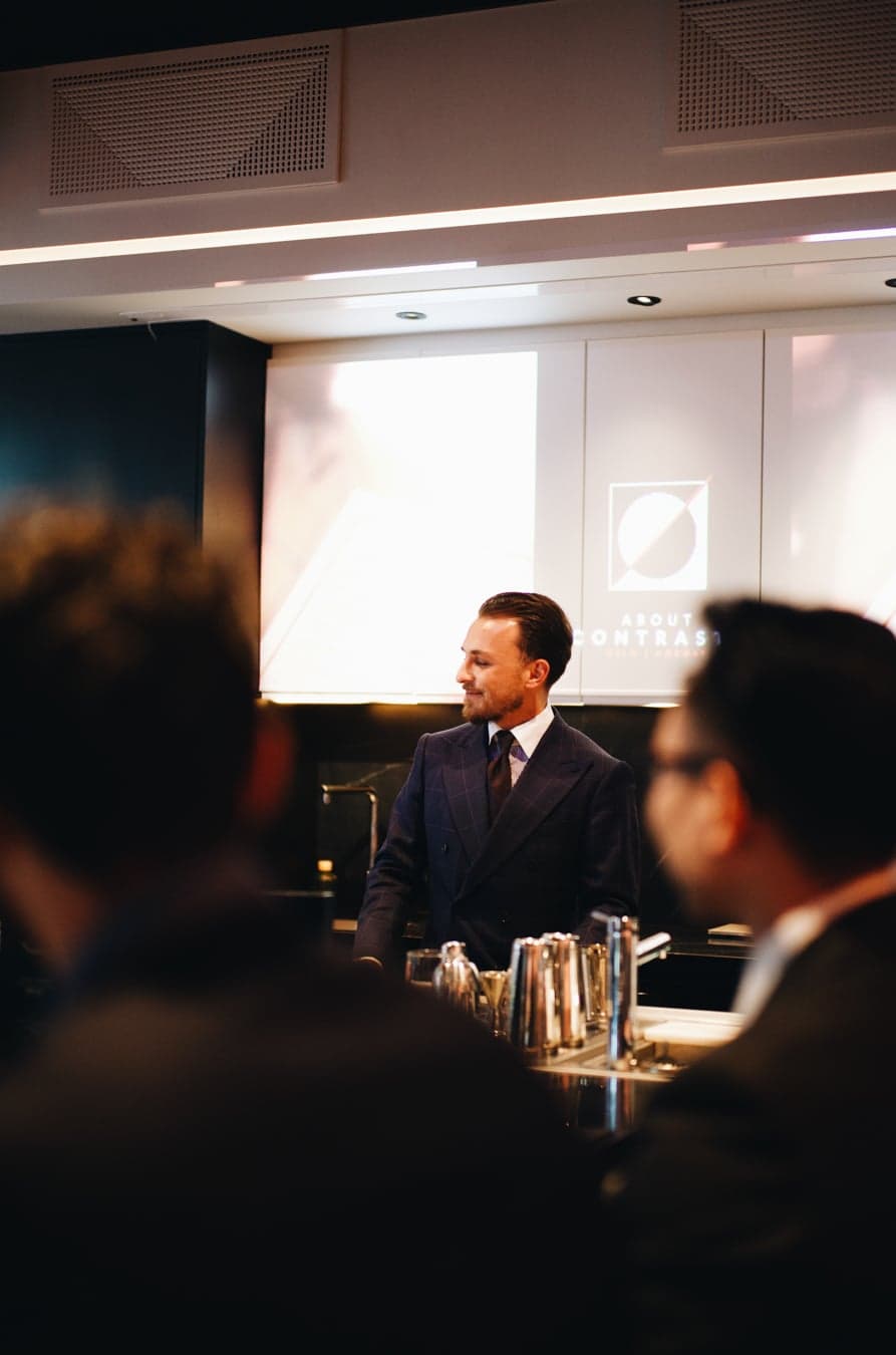 Presentasjon av skreddertjenester for en gruppe