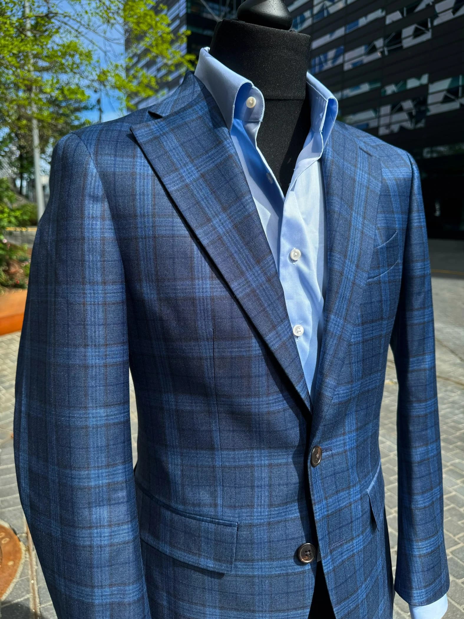 Blue & Black Sheffield Front