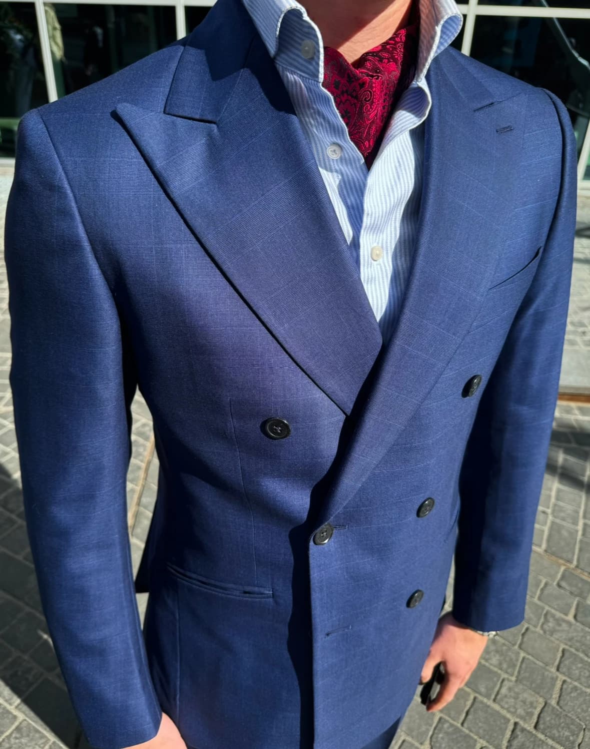 Blue Power Suit