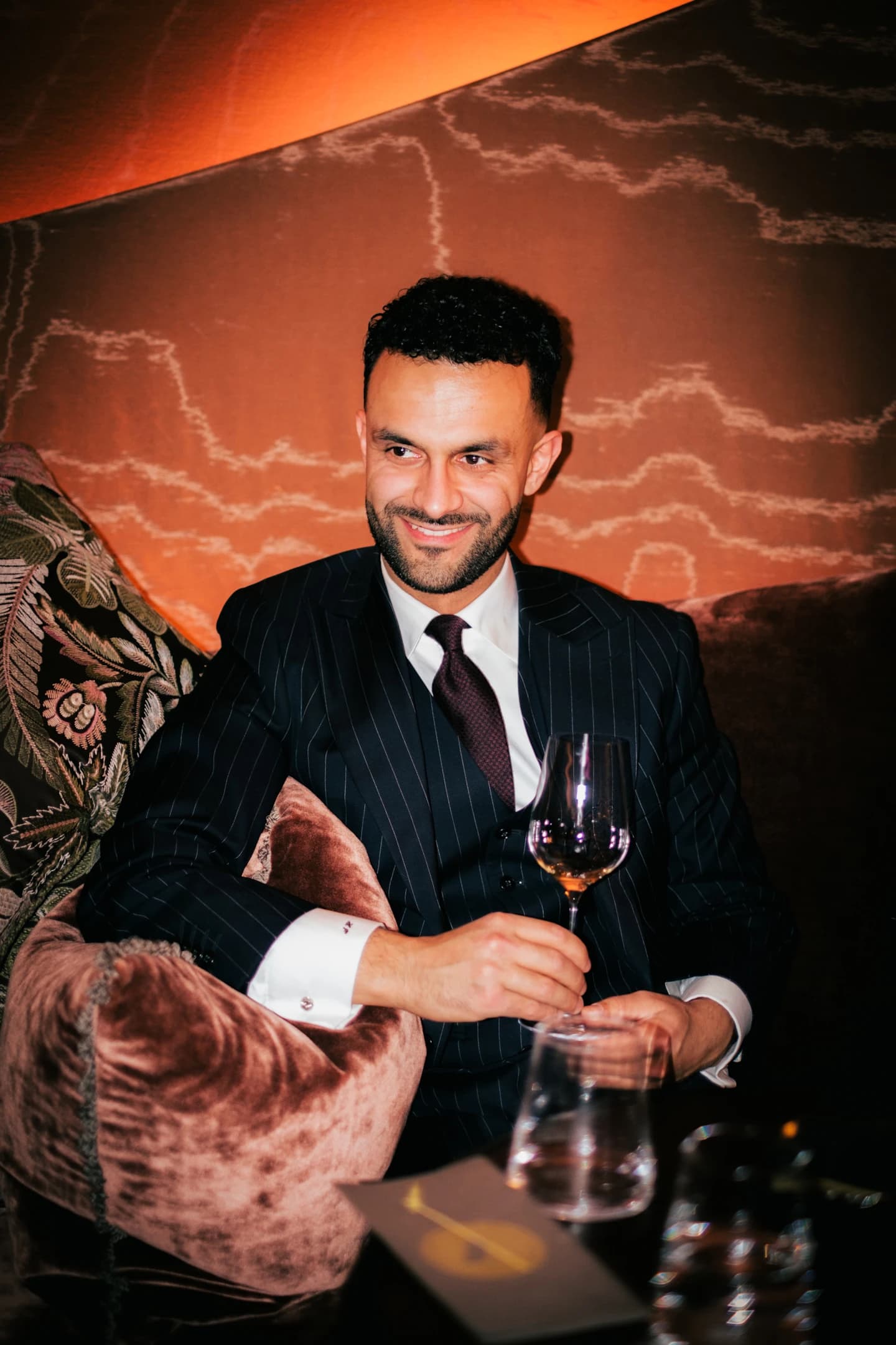 Evening at the restaurant